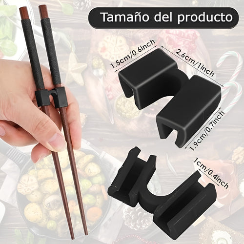 Ayudante para uso de palillos chinos (pack de 3)