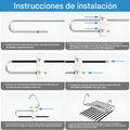 Colgador pantalones de acero inoxidable (1 unidad)