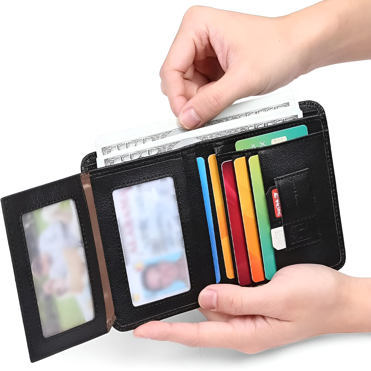 Billetera vintage para hombre