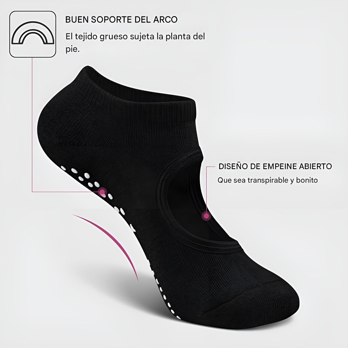 Medias de Yoga antideslizantes – Comprar al mejor precio en NQLN Store Venezuela