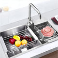 Escurridor de platos de cocina retráctil de acero inoxidable – Presentación del producto – Comprar en NQLN Store