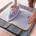 Protector de malla para planchar ropa – Vista de cerca del producto – NQLN Store