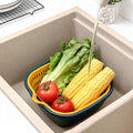 Juego de 4 coladores de alimentos de plástico (Pack de 8) – Al mejor precio en NQLN Store Caracas y Margarita