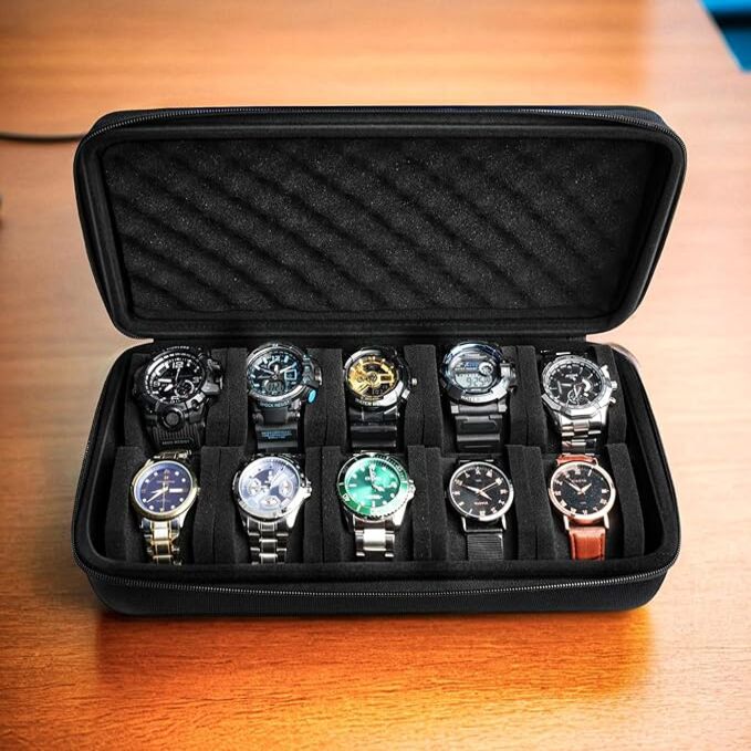 Caja organizadora para relojes