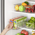Contenedores organizadores de refrigerador (Pack de 8) – Vista detalle del producto – NQLN Store
