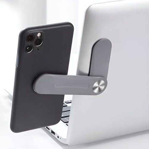 Soporte de telefono para laptop