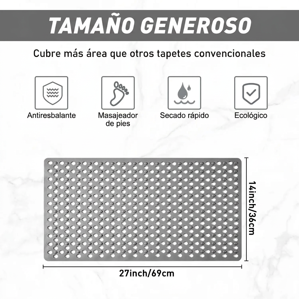 Alfombra de baño antideslizante