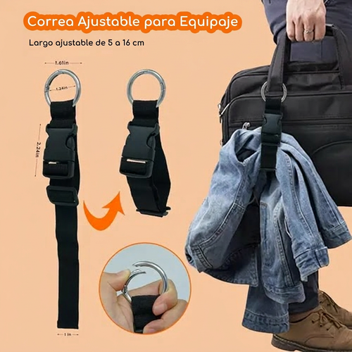 Correa de bolso morral multifuncional