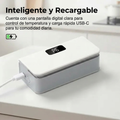 Mini sellador de bolsas portatil