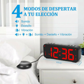 Reloj despertador con vibrador
