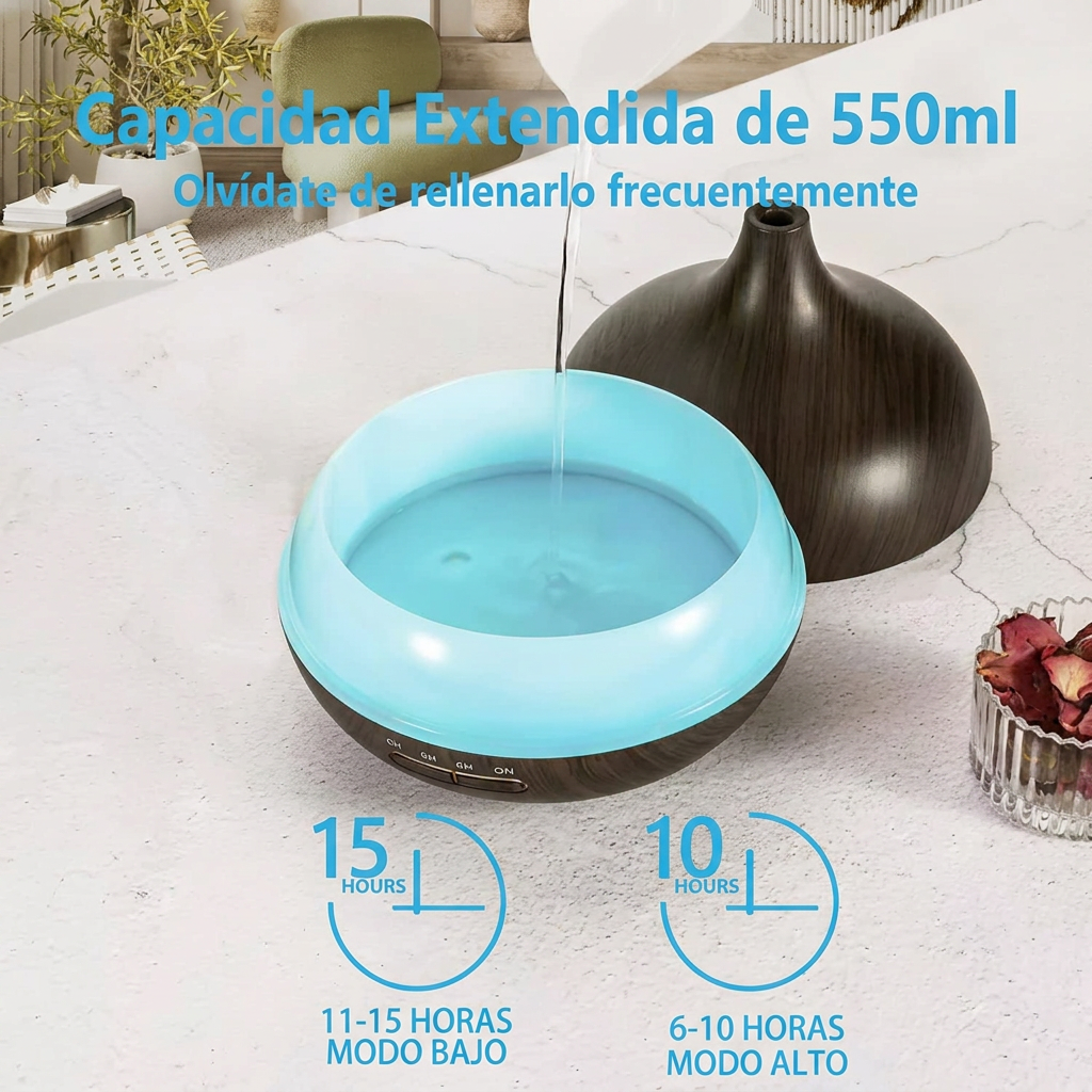 Humidificador De Aroma de 550ml