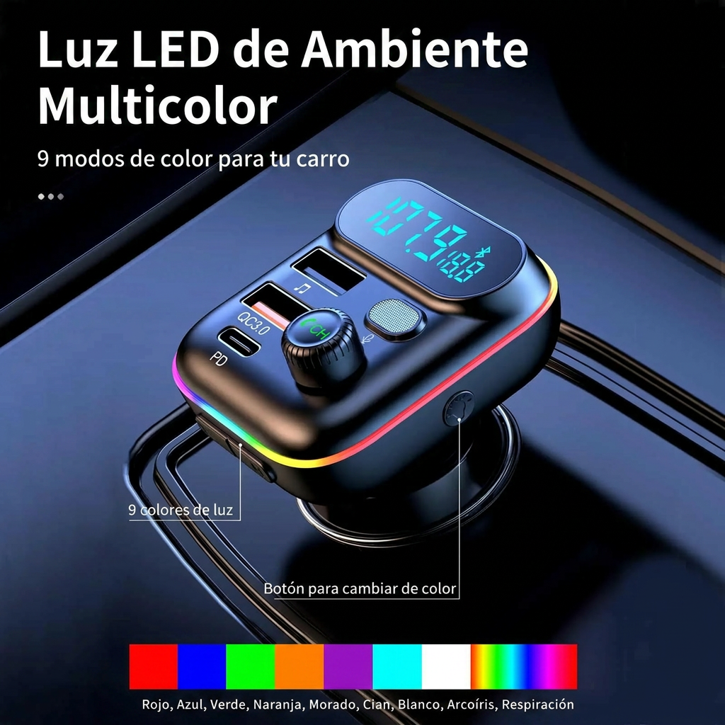 Reproductor de MP3 para carro