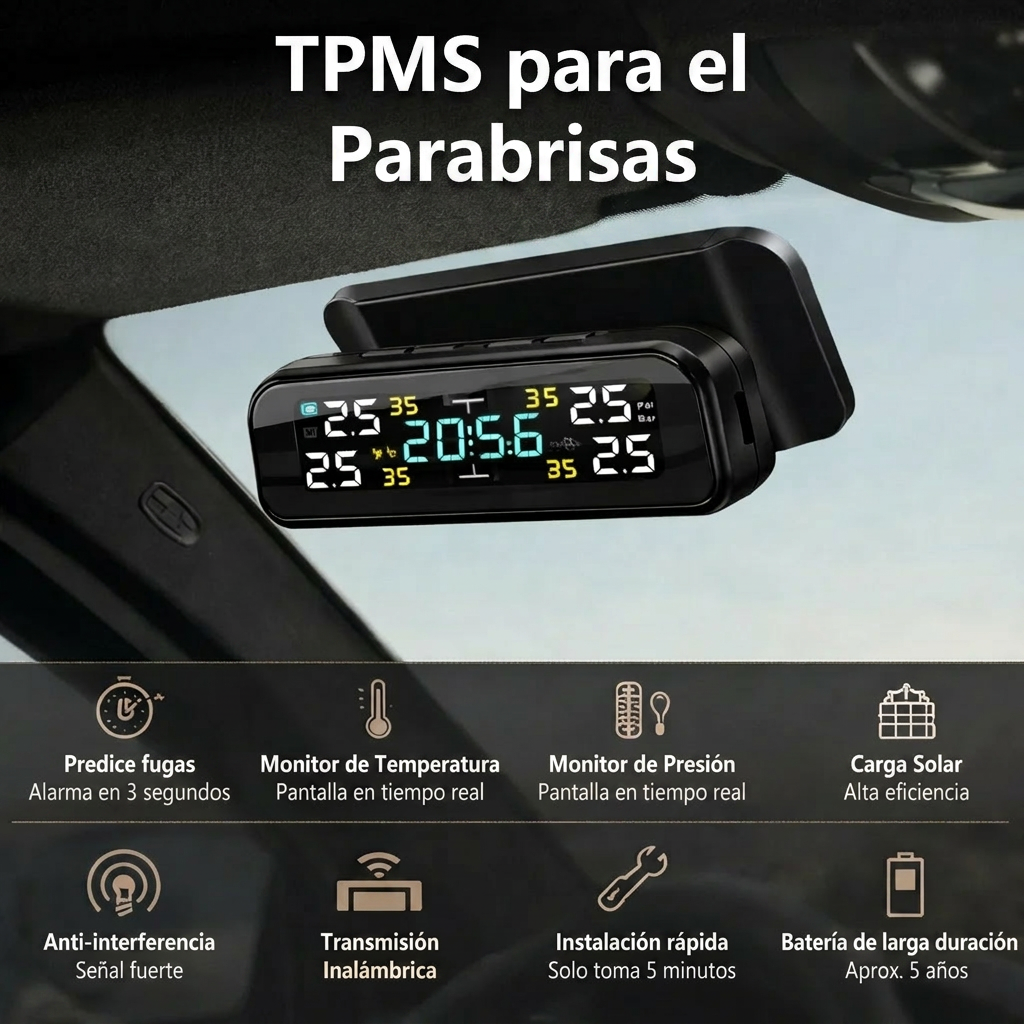 Sistema de monitoreo de presión de neumáticos