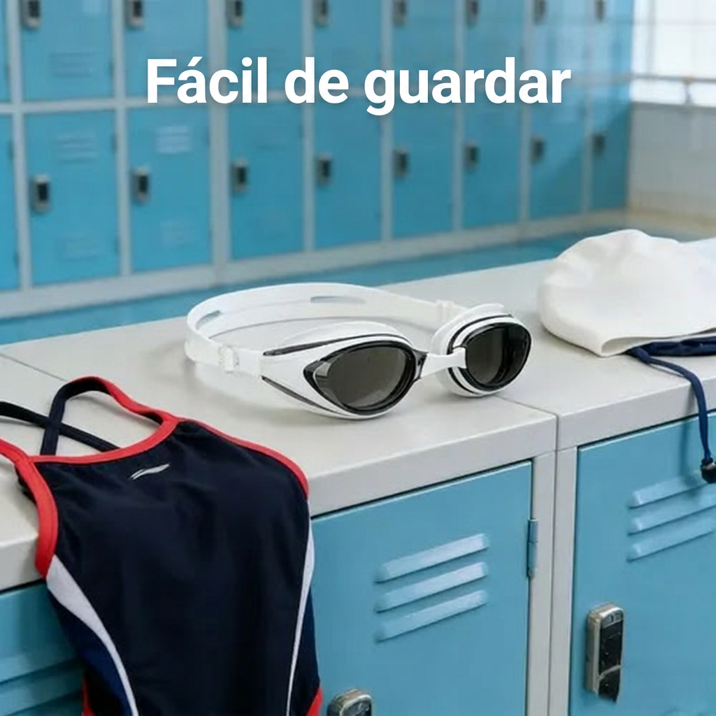 Lentes de natación para adultos impermeables de alto rendimiento