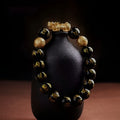 Pulsera de obsidiana negra Feng Shui