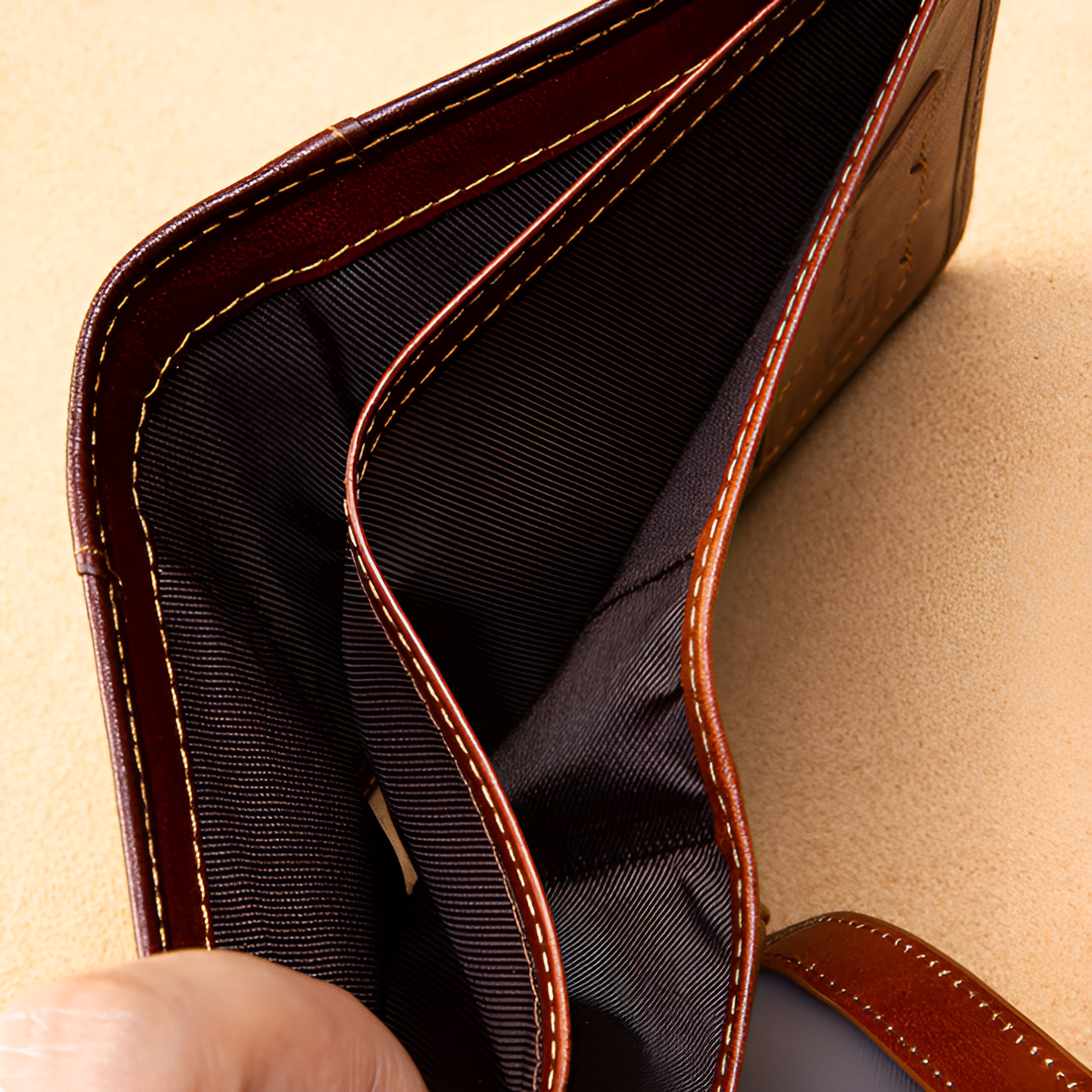 Billetera vintage para hombre