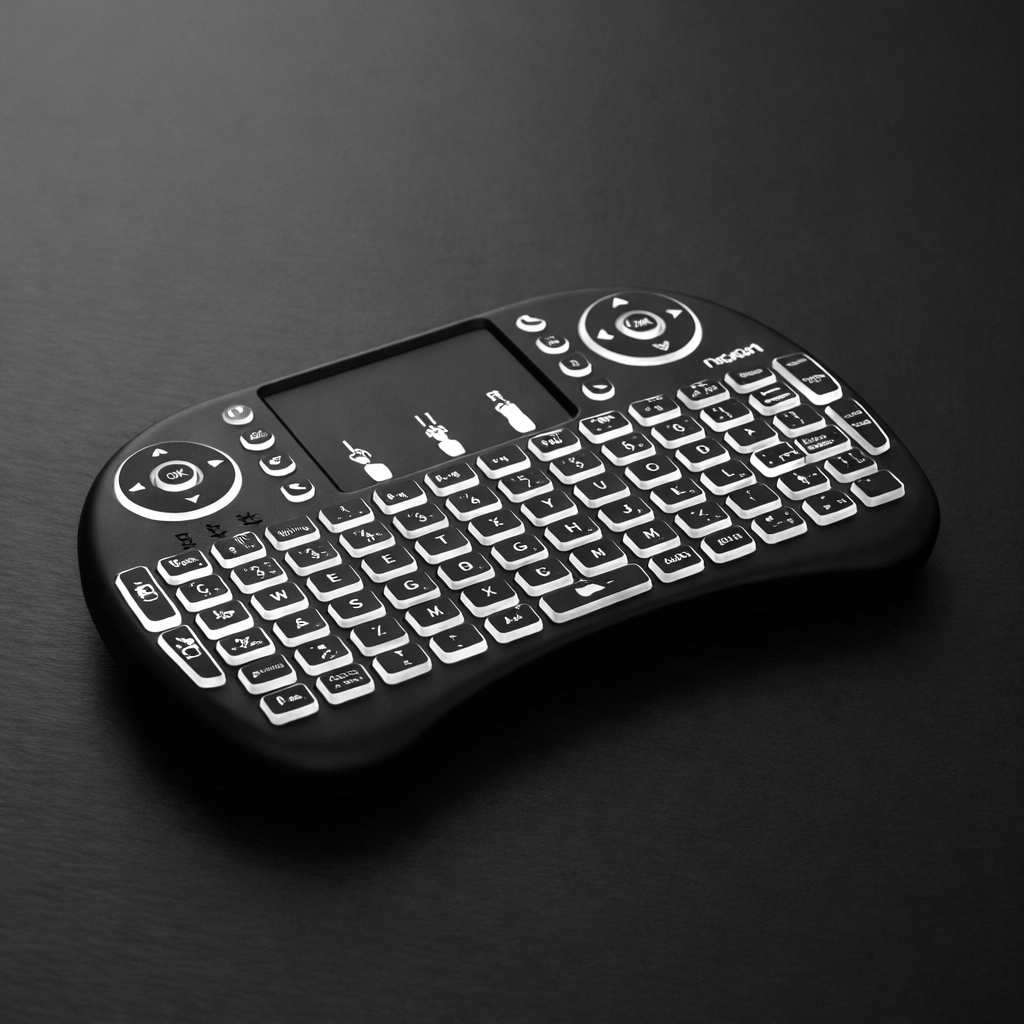 Mini Teclado Inalambrico Led para Smart Tv