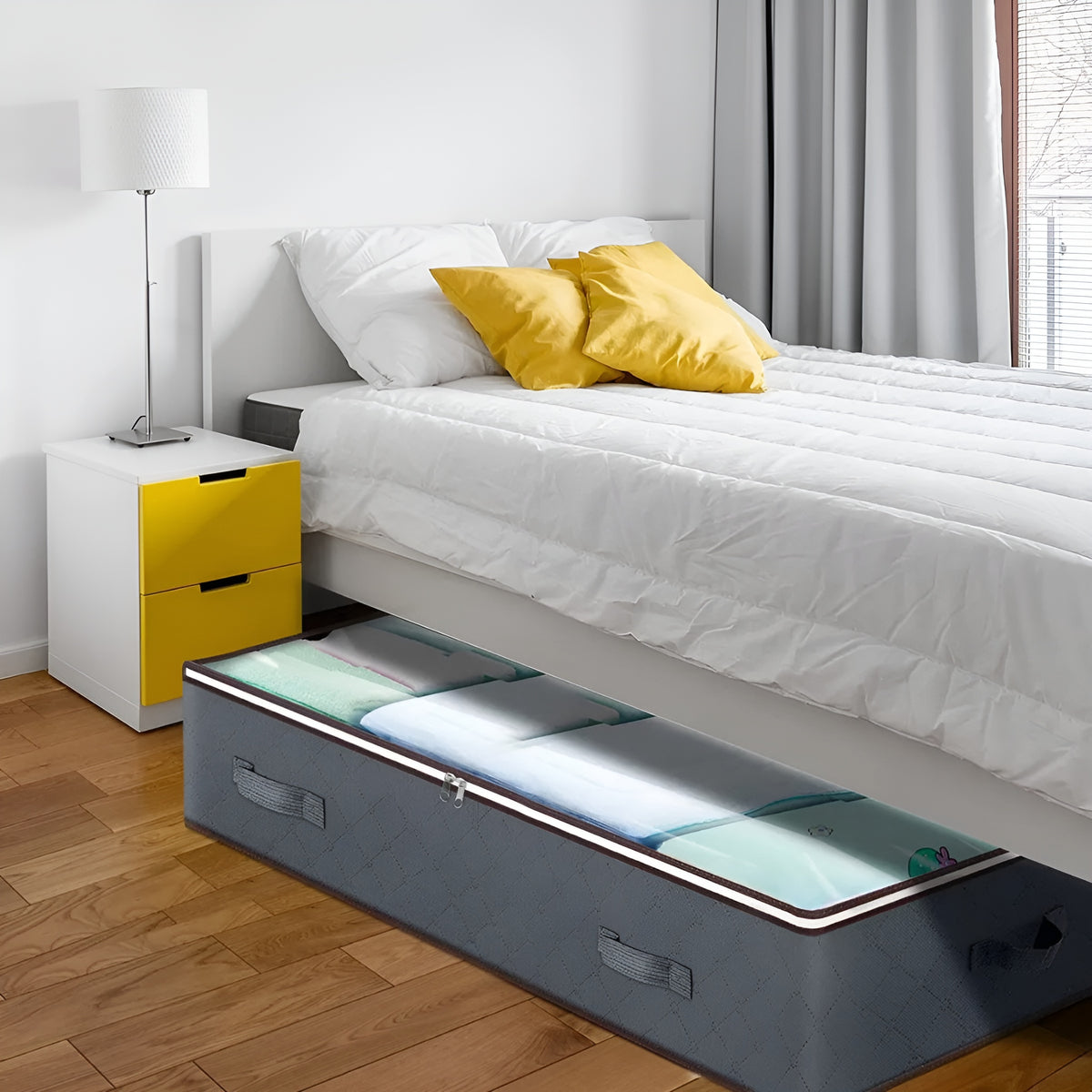 Organizador de Ropa debajo de la cama (Pack de 2) – Vista detalle del producto – NQLN Store