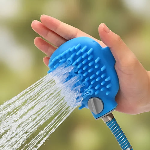 Cepillo ducha de agua a presion para mascotas