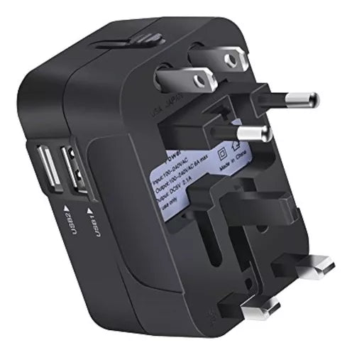Adaptador universal de enchufe para viajes