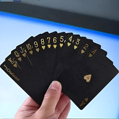 Juego de cartas negro