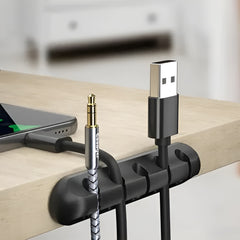 Organizador de cables de silicona