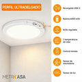 Lampara magnetica de 5W con sensor para techos Metrikasa