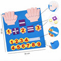Juguete educativo de fieltro para ninos