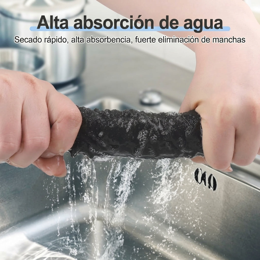 Paño magico de microfibra para limpieza (pack de 5)
