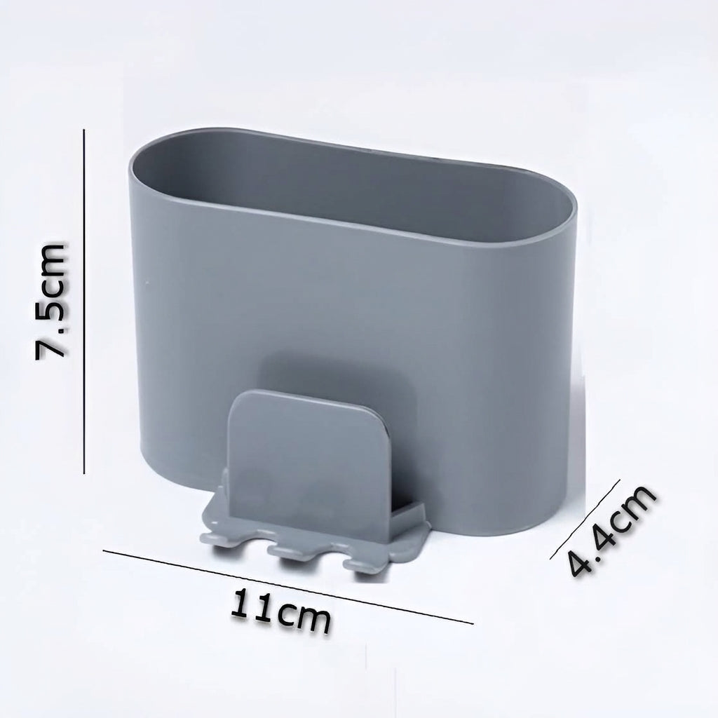 Soporte de cepillo para dientes y pasta dental