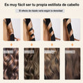 Rizador sedoso de cabello sin calor