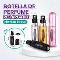 Botella de perfume de 5 ml recargable