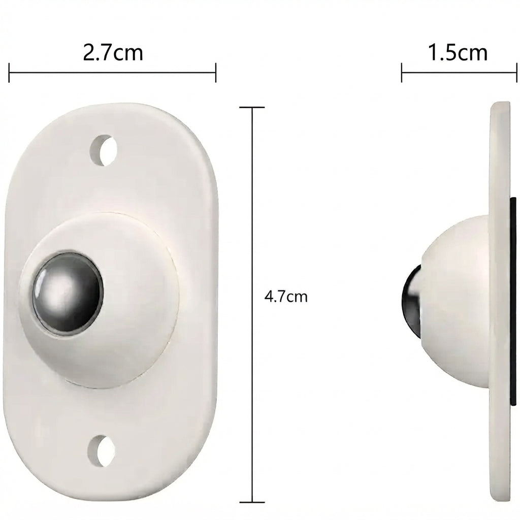 Mini ruedas autoadhesivas (pack de 4)