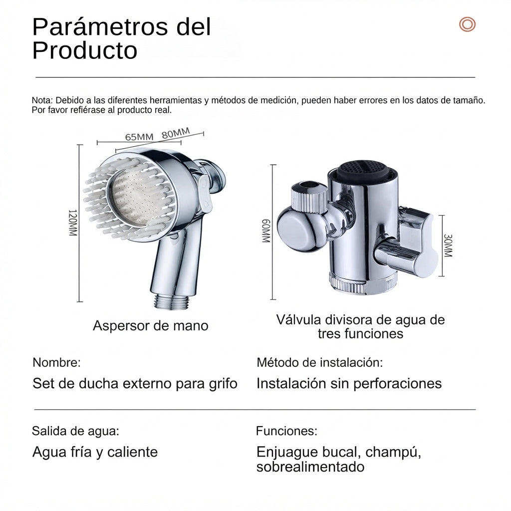 Grifo manual multifuncional