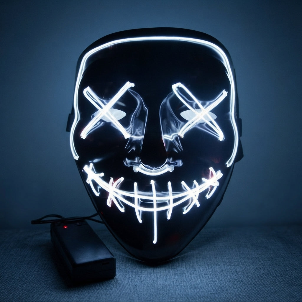 Mascara LED para disfraz