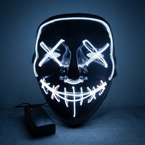 Mascara LED para disfraz
