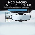 Soporte de telefono para retrovisor de carro