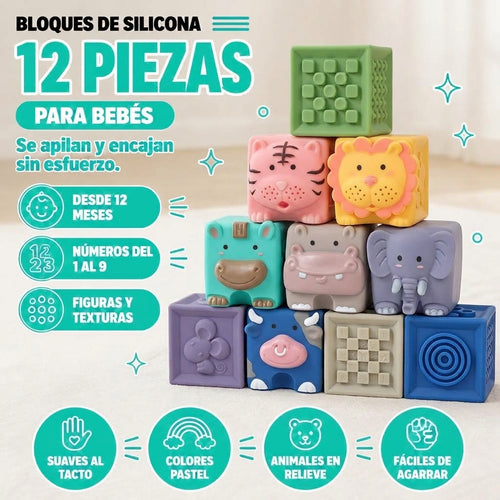 Bloques de construcción de silicona