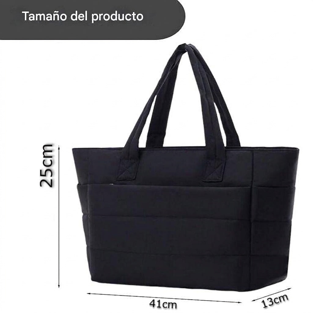 Bolso acolchado ligero para mujer