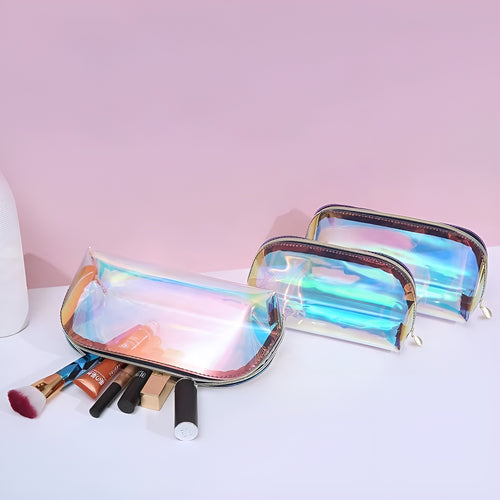 Bolso transparente para maquillaje