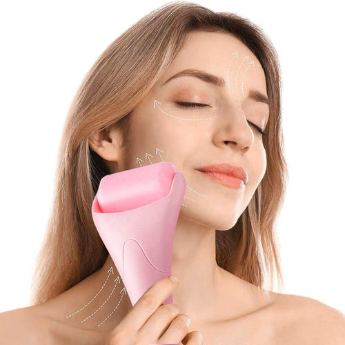 Rodillo de hielo para masaje facial