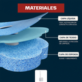 Limpiador de inodoros con 36 esponjas VAULI