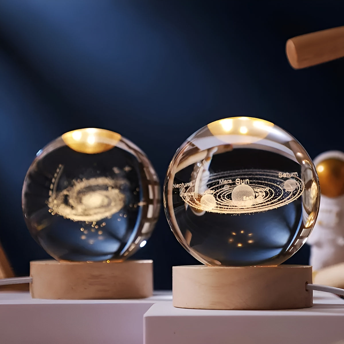 Bola de cristal de luz nocturna – Presentación del producto – Comprar en NQLN Store