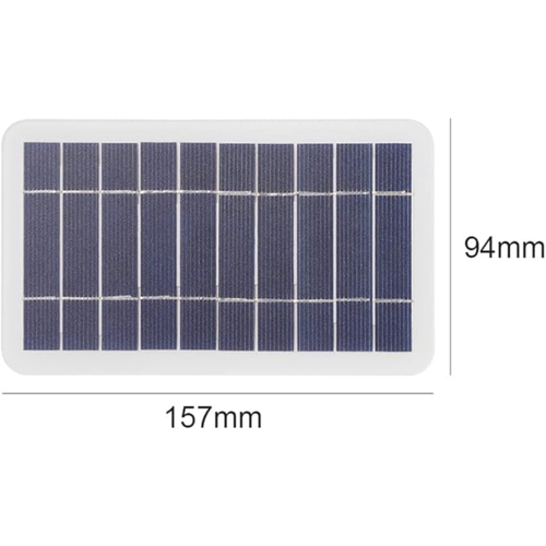 Panel solar para teléfonos con salida USB