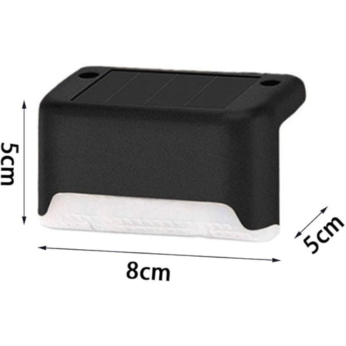 Luces solares LED impermeables (pack de 4)