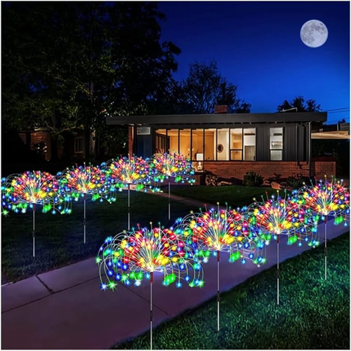 Luces solares LED para jardín