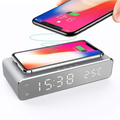 Reloj Despertador Digital con carga inalámbrica – NQLN Store Venezuela, tienda online con envío a todo el país
