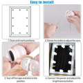 Luz de espejo LED con iluminación USB – Al mejor precio en NQLN Store Caracas y Margarita