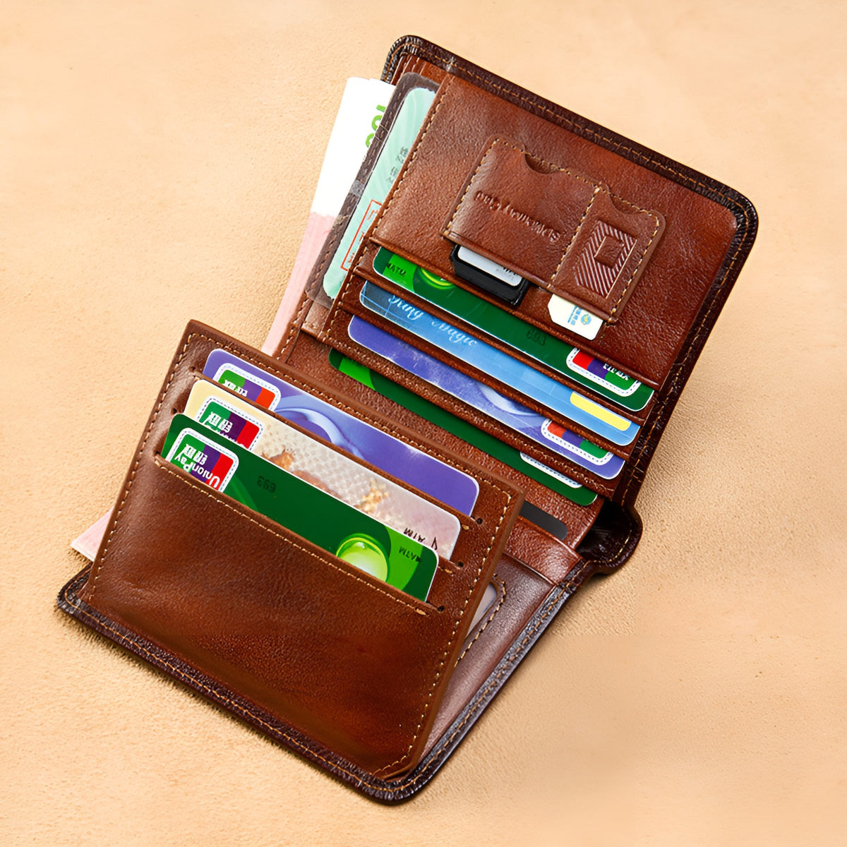 Billetera vintage para hombre