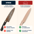 Set de cuchillos con tijera (Juego de 6 + 1 tijera) VAULI